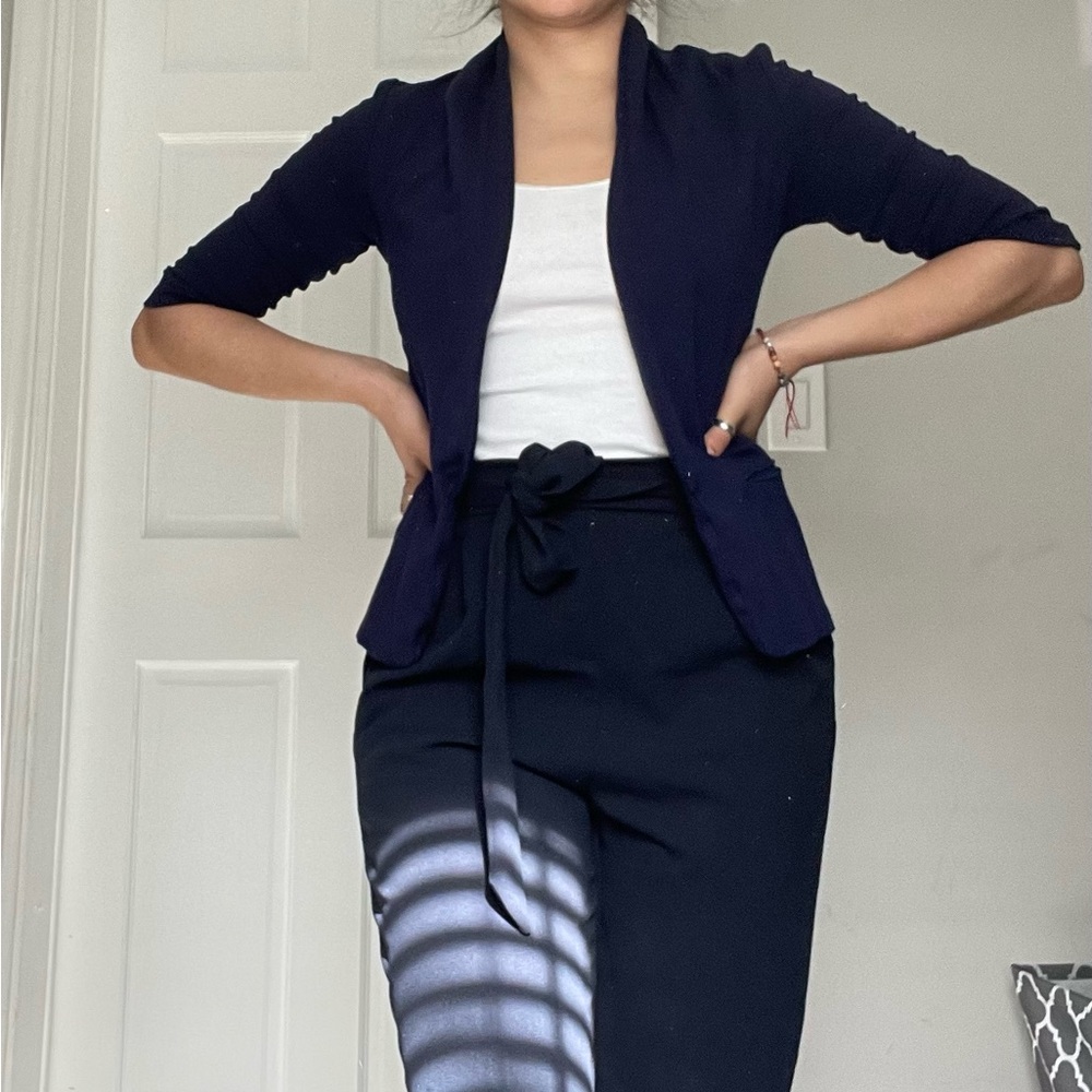 Charlotte Russe can navy blazer
